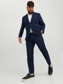 Jack & Jones Plus Slim Fit Suit -Dark Navy - 12195449