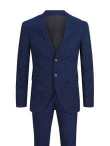 Jack & Jones Plus Size Slim Fit Kostym -Medieval Blue - 12195449