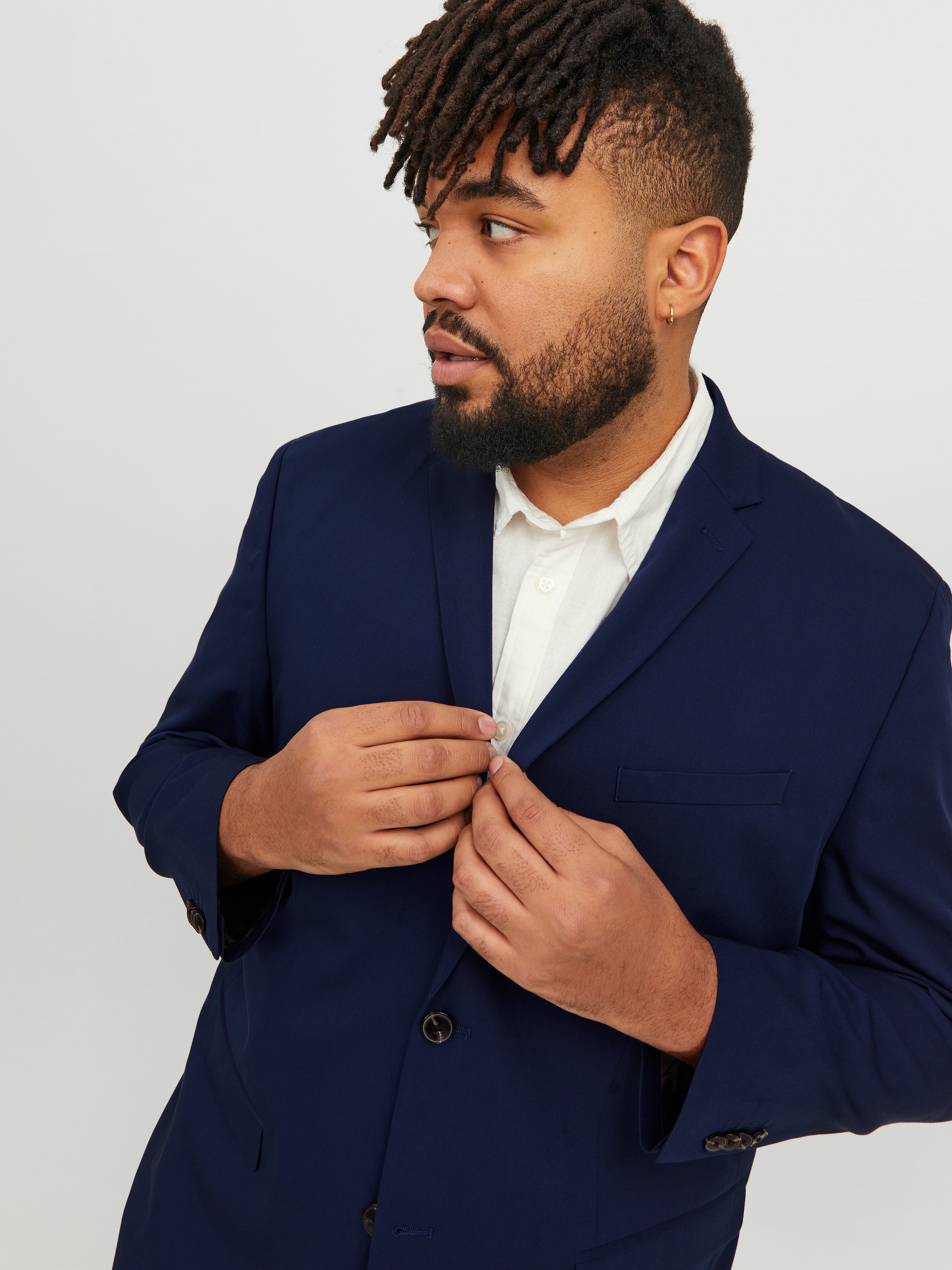 Jack & Jones Plus Size Slim Fit Suit - 12195449