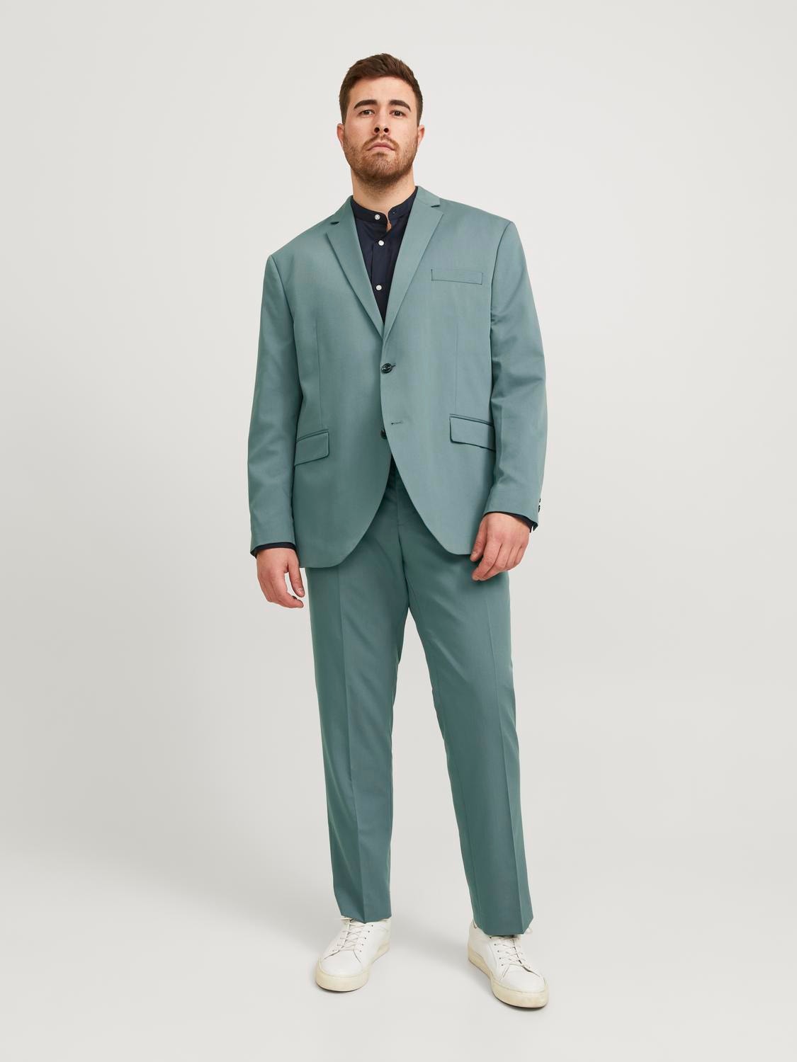 Jack & Jones Plus Size Slim Fit Kostiumas -Balsam Green - 12195449