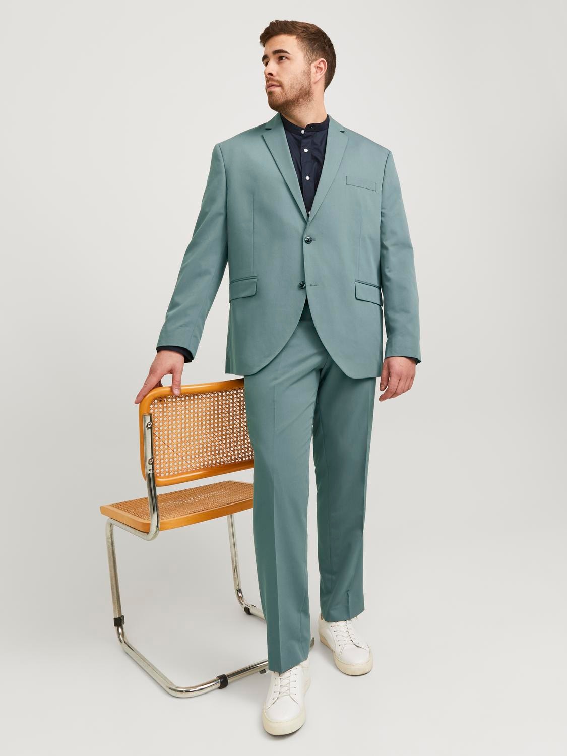 Jack & Jones Plus Size Slim Fit Anzug -Balsam Green - 12195449