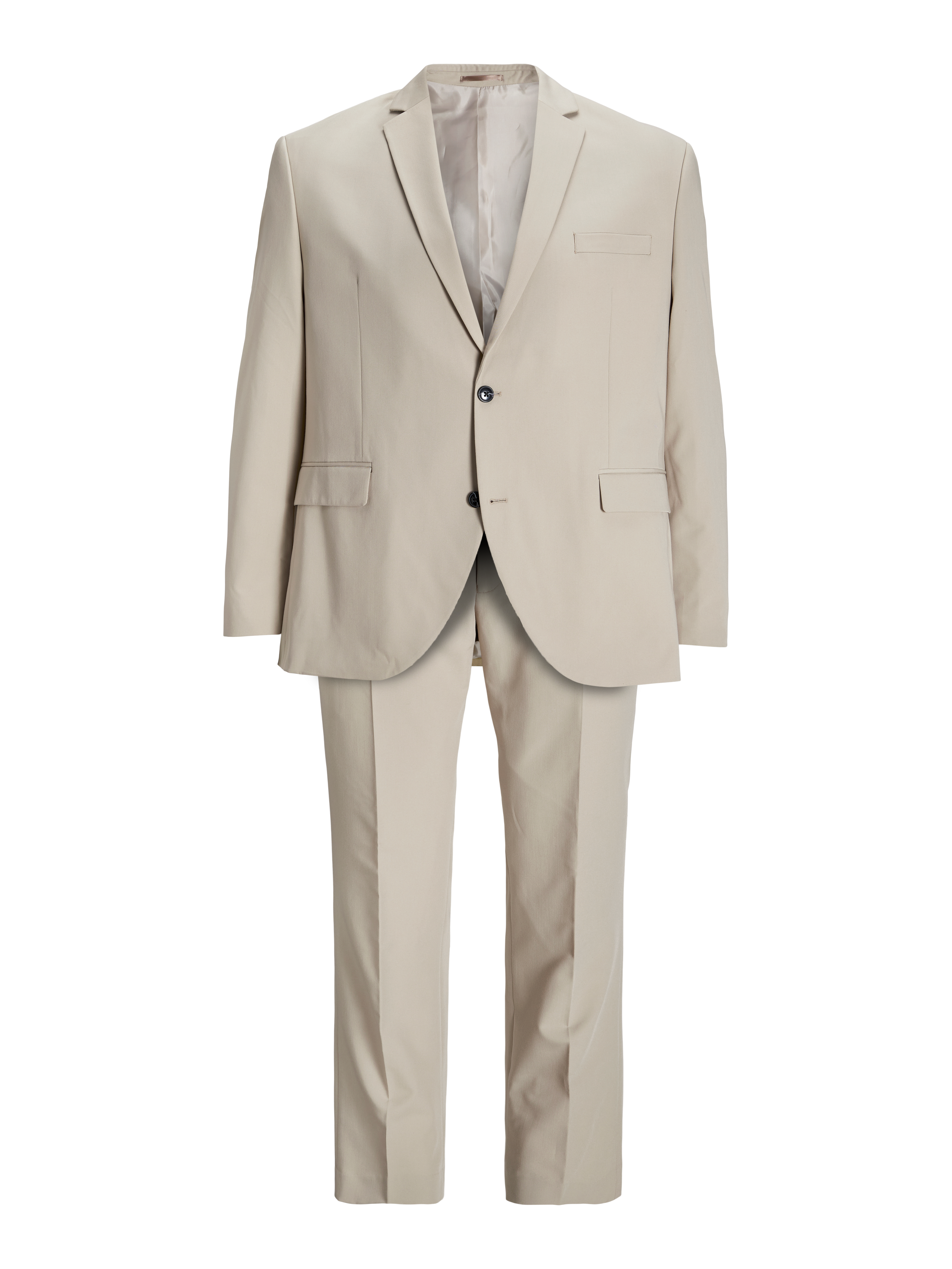 Jack & Jones Plus Size Slim Fit Anzug -Pure Cashmere - 12195449