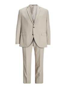 Jack & Jones Plus Size Slim Fit Anzug -Pure Cashmere - 12195449