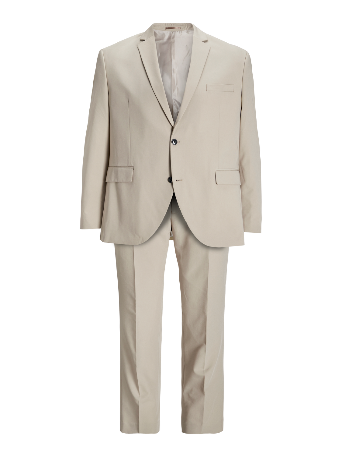 Jack & Jones Plus Size Slim Fit Suit -Pure Cashmere - 12195449
