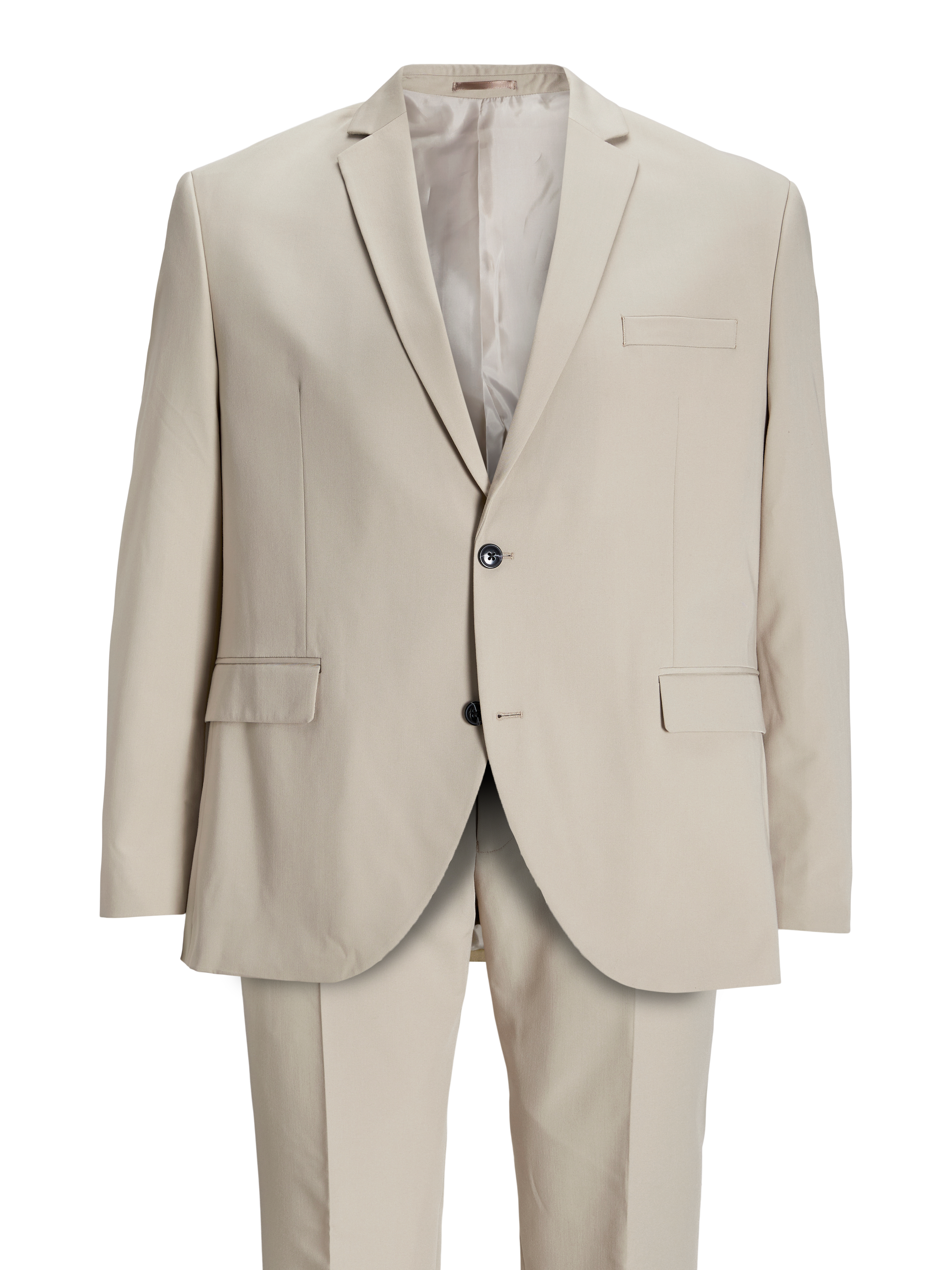 Plus size online white suit jacket