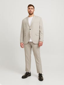 Jack & Jones Plus Size Slim Fit Anzug -Pure Cashmere - 12195449