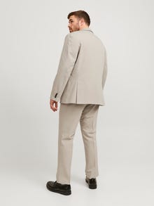 Jack & Jones Plus Size Slim Fit Suit -Pure Cashmere - 12195449