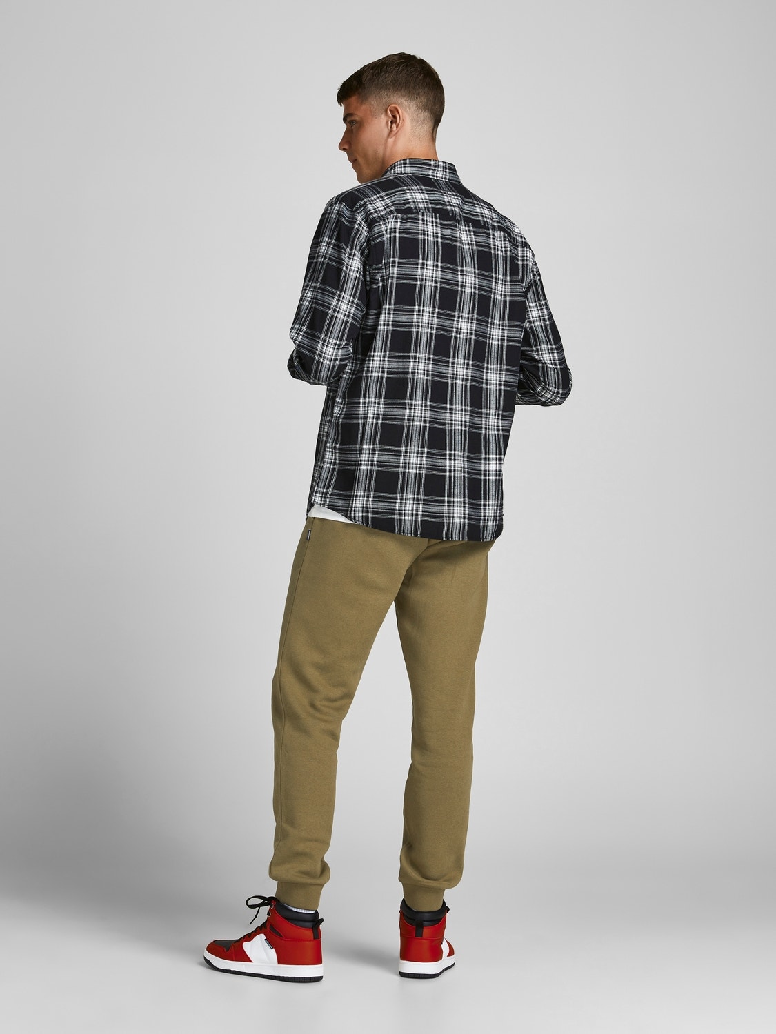 Jack & Jones Regular Fit Melegítőnadrág -Martini Olive - 12195726