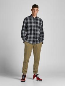 Jack & Jones Παντελόνι Regular Fit Φόρμα -Martini Olive - 12195726