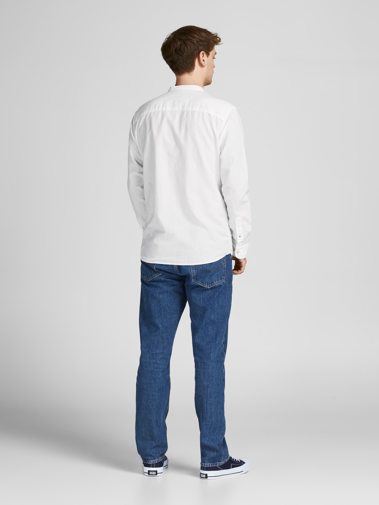 Jack & Jones Camicia casual Slim Fit -White - 12196820
