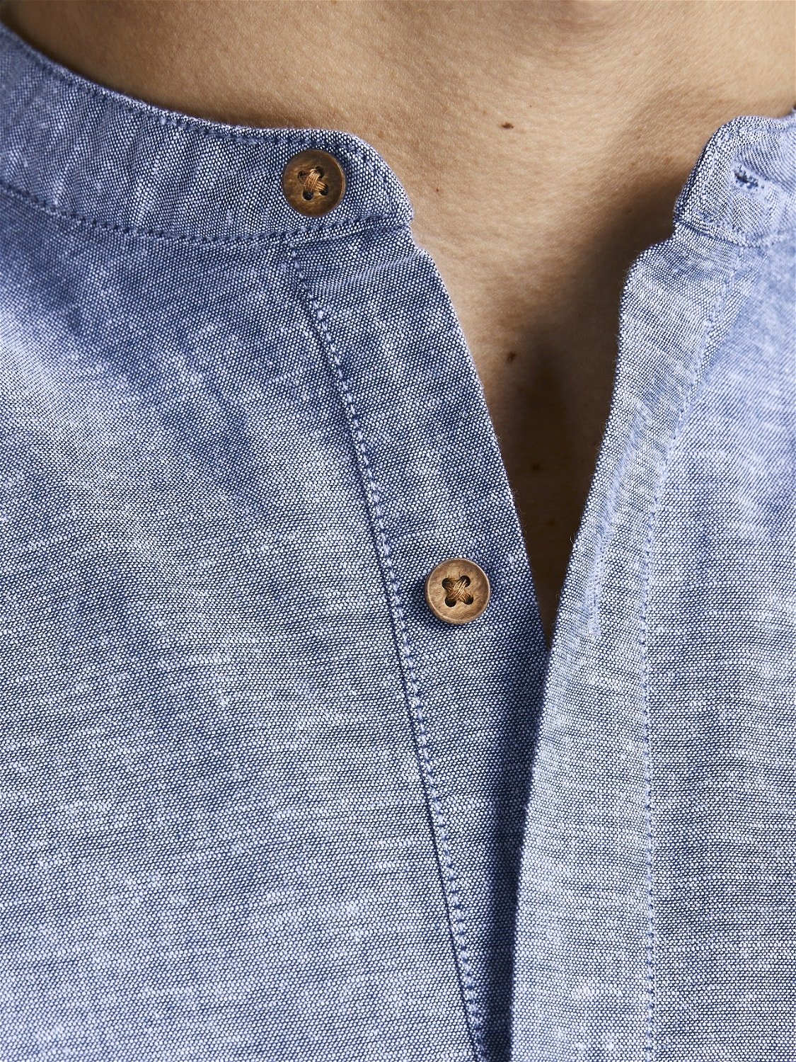 Jack & Jones Slim Fit Neformalus marškiniai -Faded Denim - 12196822
