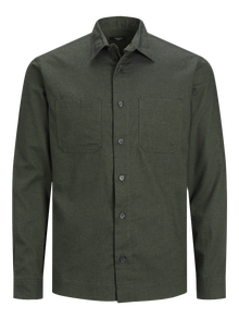 Jack & Jones Chemise à boutons Comfort Fit -Olive Night - 12196945