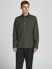 Jack & Jones Chemise à boutons Comfort Fit -Olive Night - 12196945