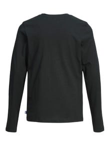 Jack & Jones Sima Trikó Ifjúsági -Black - 12197050