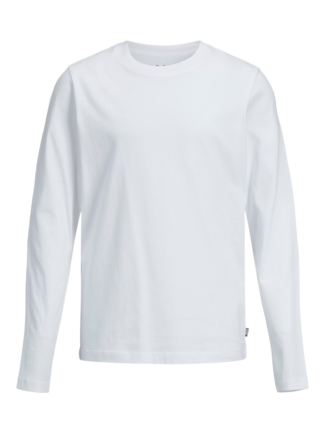 Jack & Jones Poikien Yksivärinen T-paita -White - 12197050