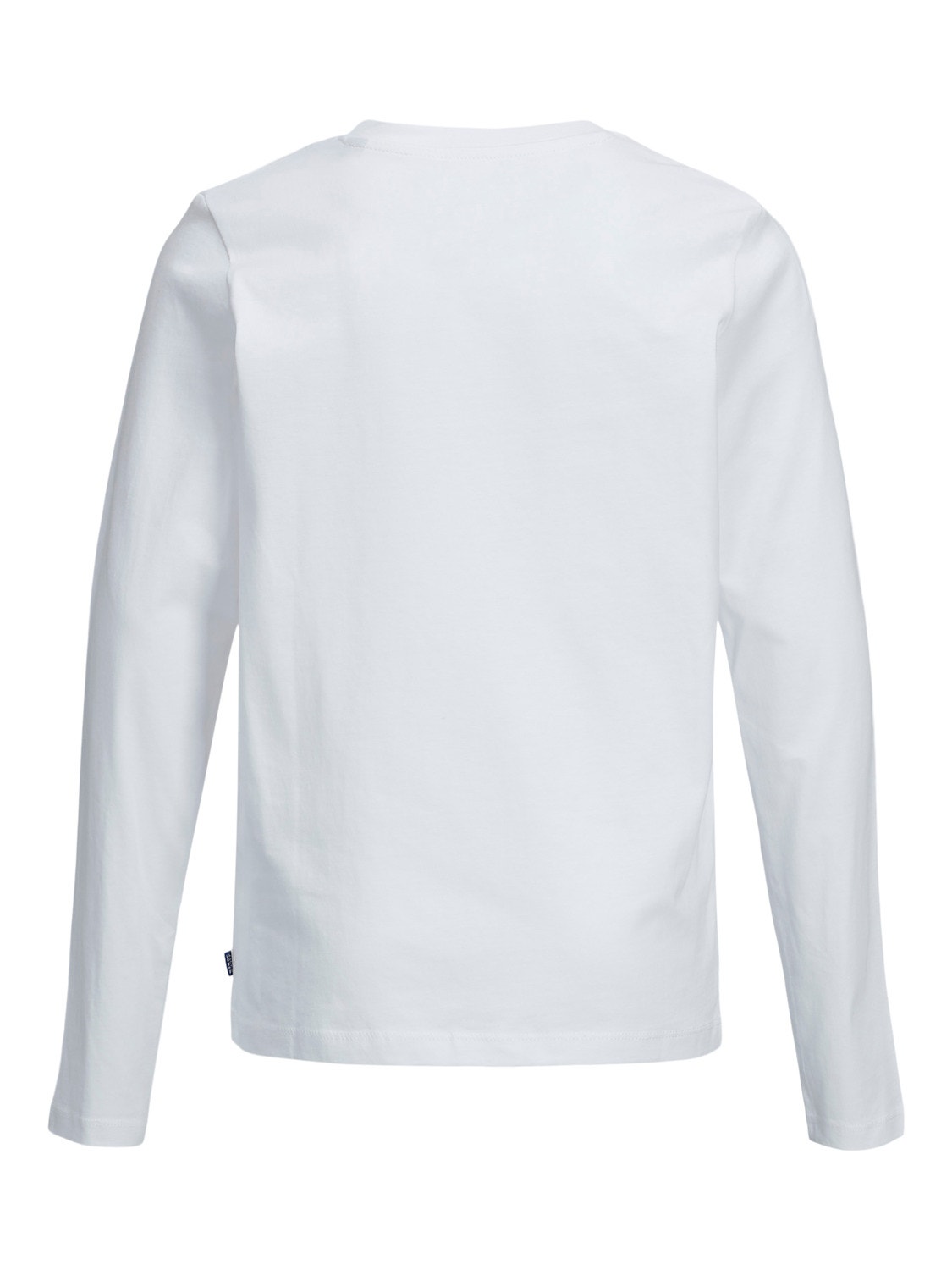 Jack & Jones Gładki T-shirt Dla chłopców -White - 12197050