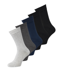 Jack & Jones Pack de 5 Chaussettes -Black - 12198027