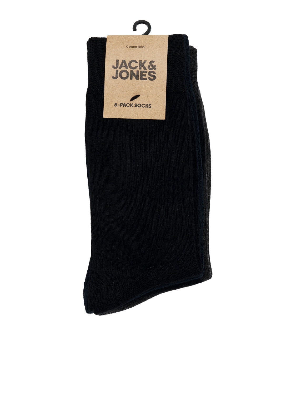 Jack & Jones 5 Socks -Black - 12198027