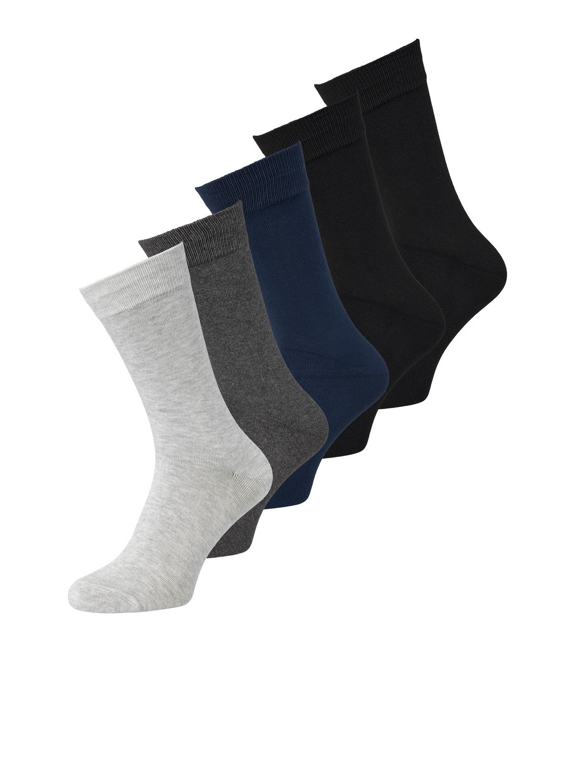 Jack & Jones 5-συσκευασία Κάλτσες -Black - 12198027