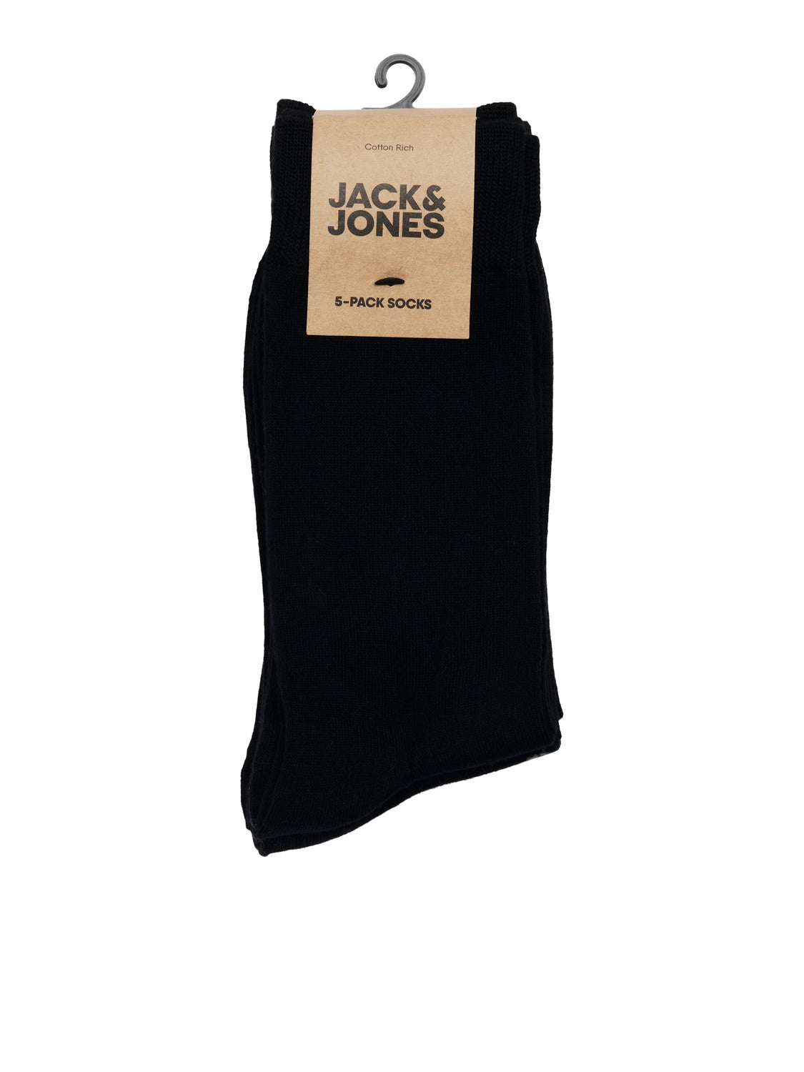 Paquete de 5 Calcetines Negro Jack Jones