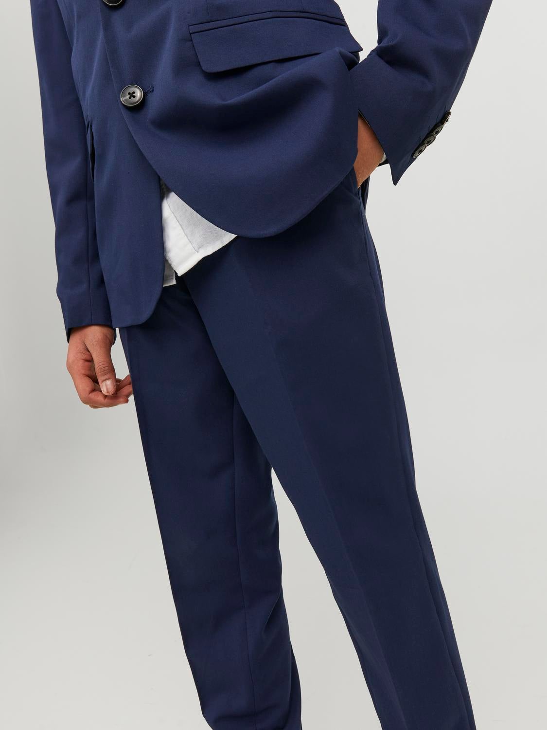 Boys navy hot sale suit pants