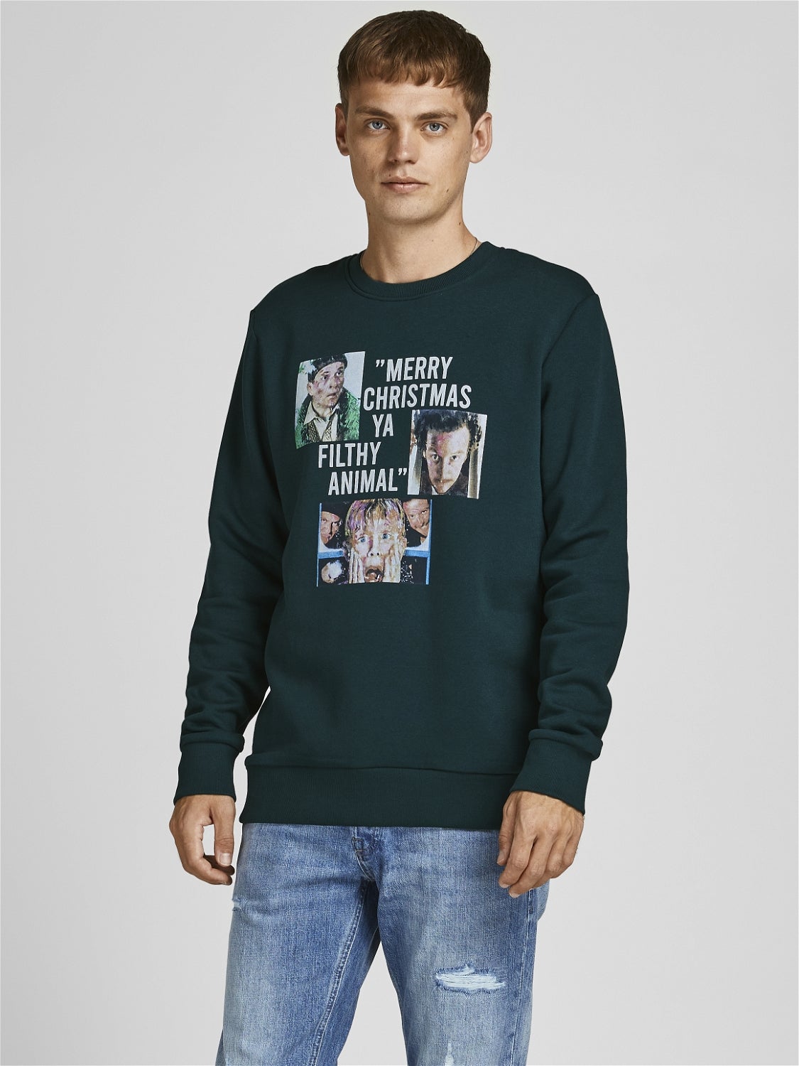 Home Alone Christmas Sweatshirt | Dark 