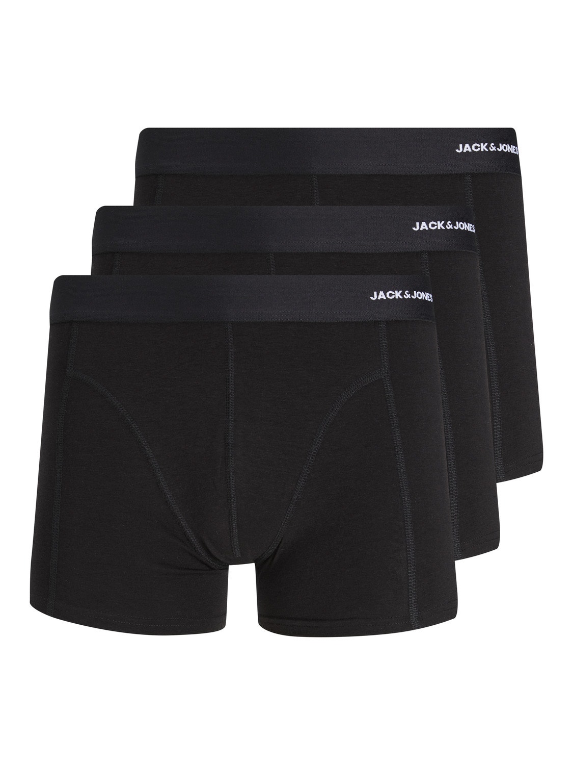Jack & Jones 3-pack Trunks -Black - 12198852