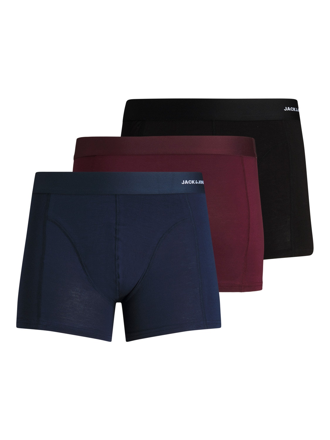 Jack & Jones 3-pack Trunks -Port Royale - 12198852