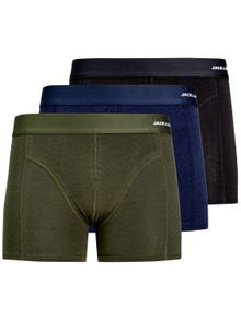 Jack & Jones 3-pack Trunks -Forest Night - 12198852