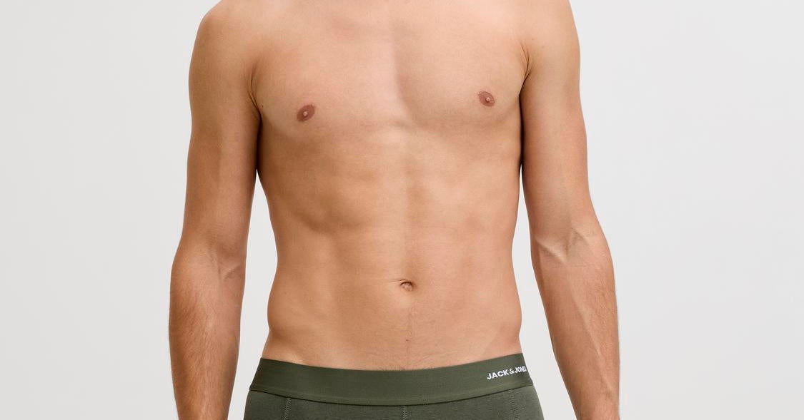 Boxer Uni Vert Foncé Pour Homme - Élastique, Respirant, Confort Parfait Au Quotidien !