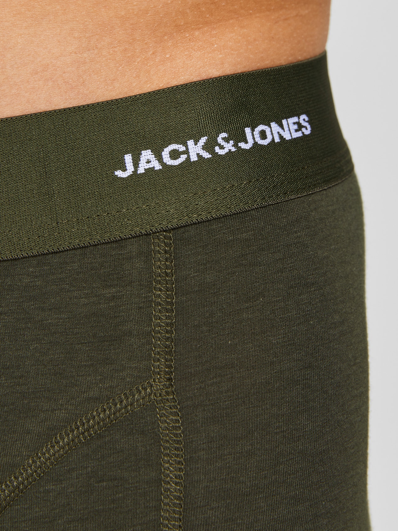 Jack & Jones 3-pak Trunks -Forest Night - 12198852