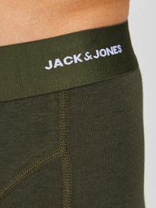 Jack & Jones 3-pak Trunks -Forest Night - 12198852