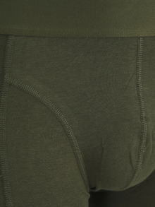 Jack & Jones 3-pack Bamboo Trunks -Forest Night - 12198852