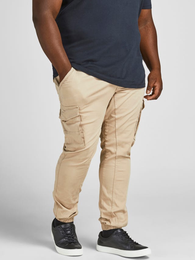 Jack & Jones Plus Size Slim Tapered Fit Chino trousers - 12199184
