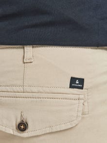 Jack & Jones Plus Size Slim Tapered Fit Chino trousers -Crockery - 12199184