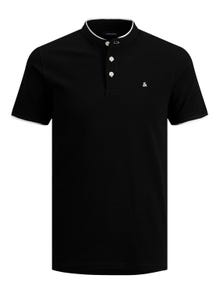 Jack & Jones Einfarbig Polo T-shirt -Black - 12199711