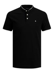 Jack & Jones Sima Póló Trikó -Black - 12199711