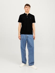 Jack & Jones Vanlig Polo T-skjorte -Black - 12199711
