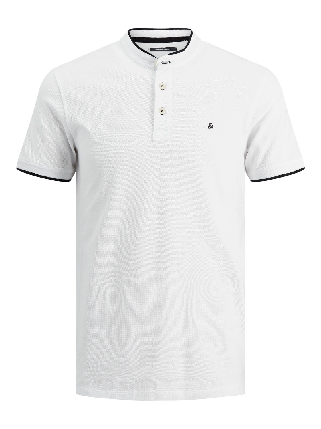 Jack & Jones Yksivärinen Polo T-shirt -White - 12199711