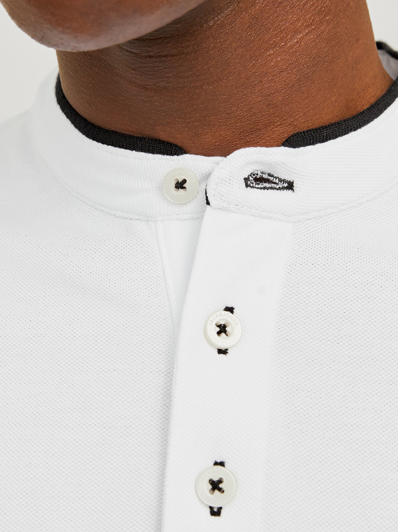 Jack & Jones Einfarbig Polo T-shirt -White - 12199711