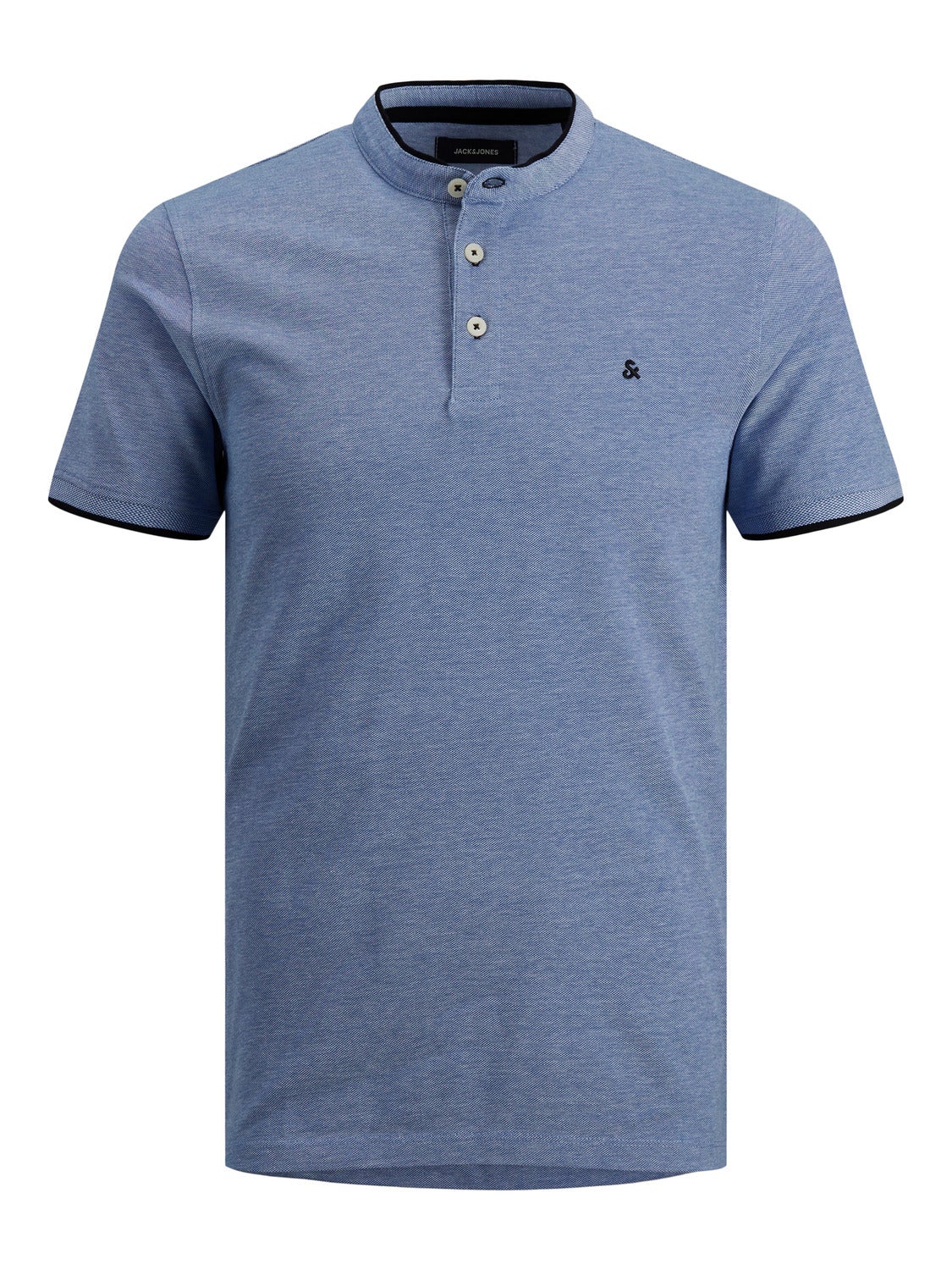 Einfarbig Polo T-shirt | Dunkelblau | Jack & Jones®