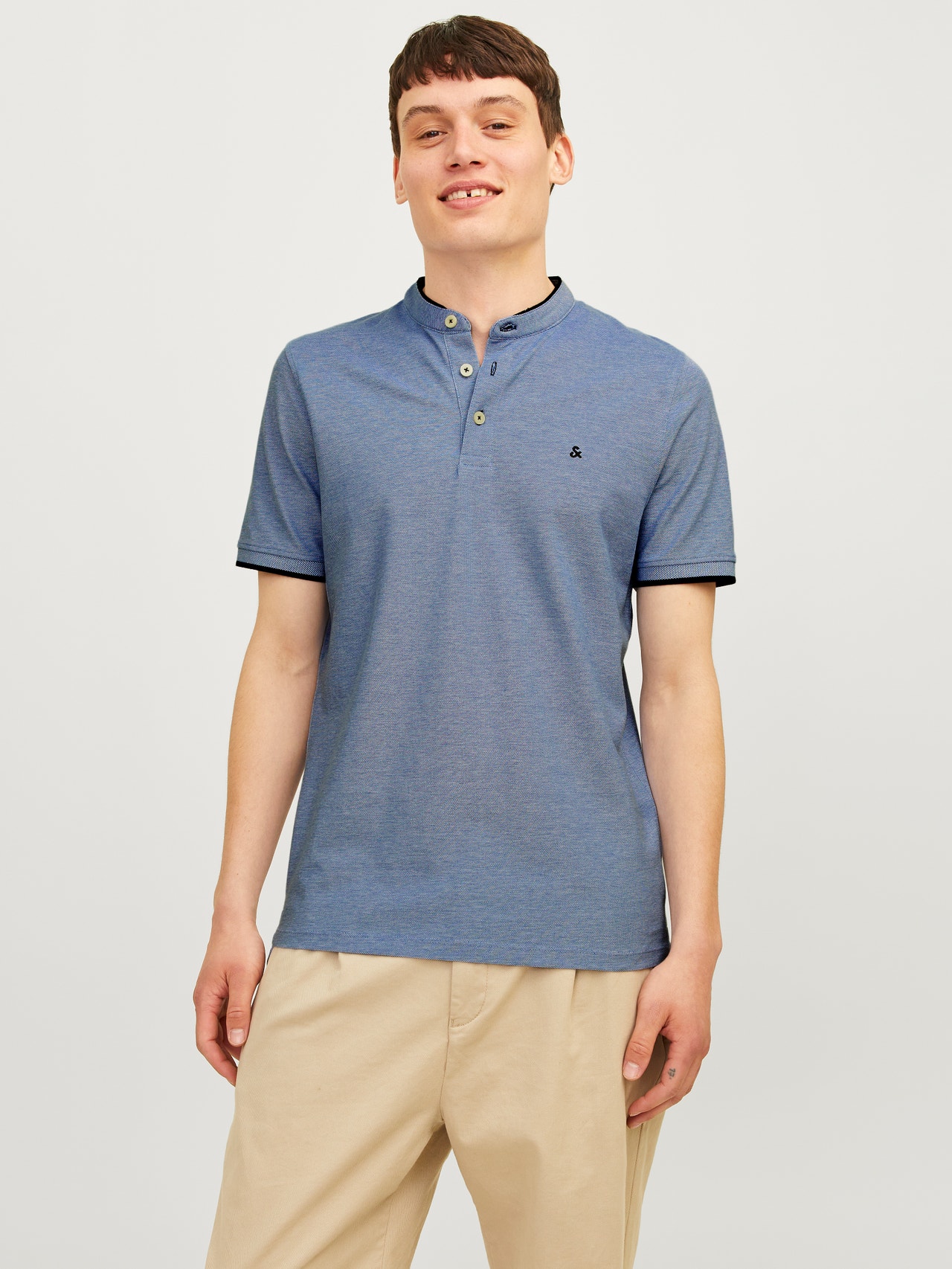 Jack & Jones T-shirt Uni Polo -Bright Cobalt - 12199711