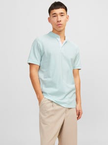 Jack & Jones Plain Polo T-shirt -Soothing Sea - 12199711