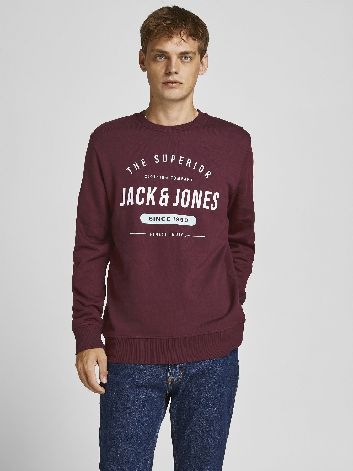 Jack & Jones Confezione da 2 Felpa Girocollo Con logo -Navy Blazer - 12199820