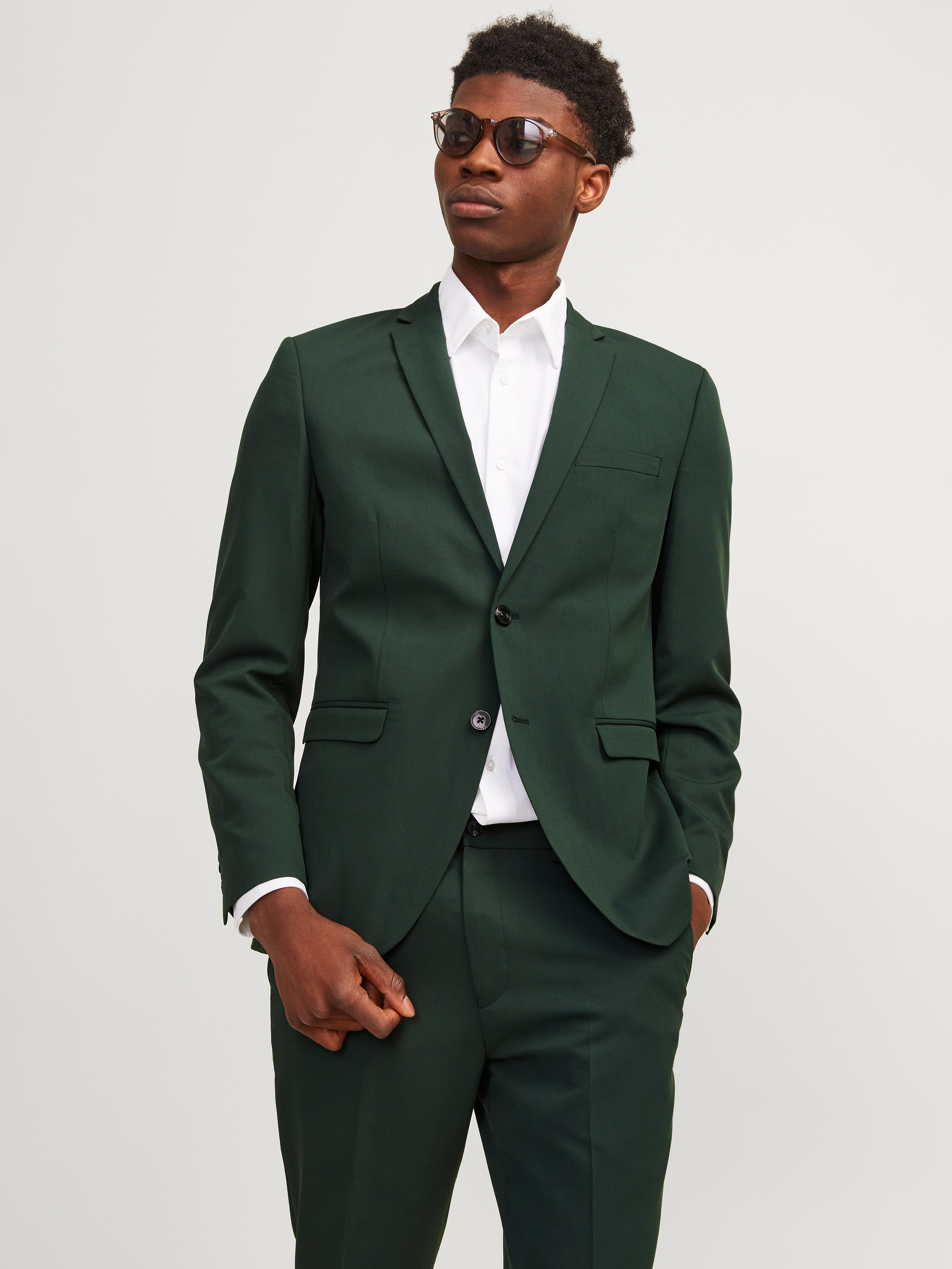 JPRFRANCO Super Slim Fit Blazer | Dunkelgrün | Jack & Jones®