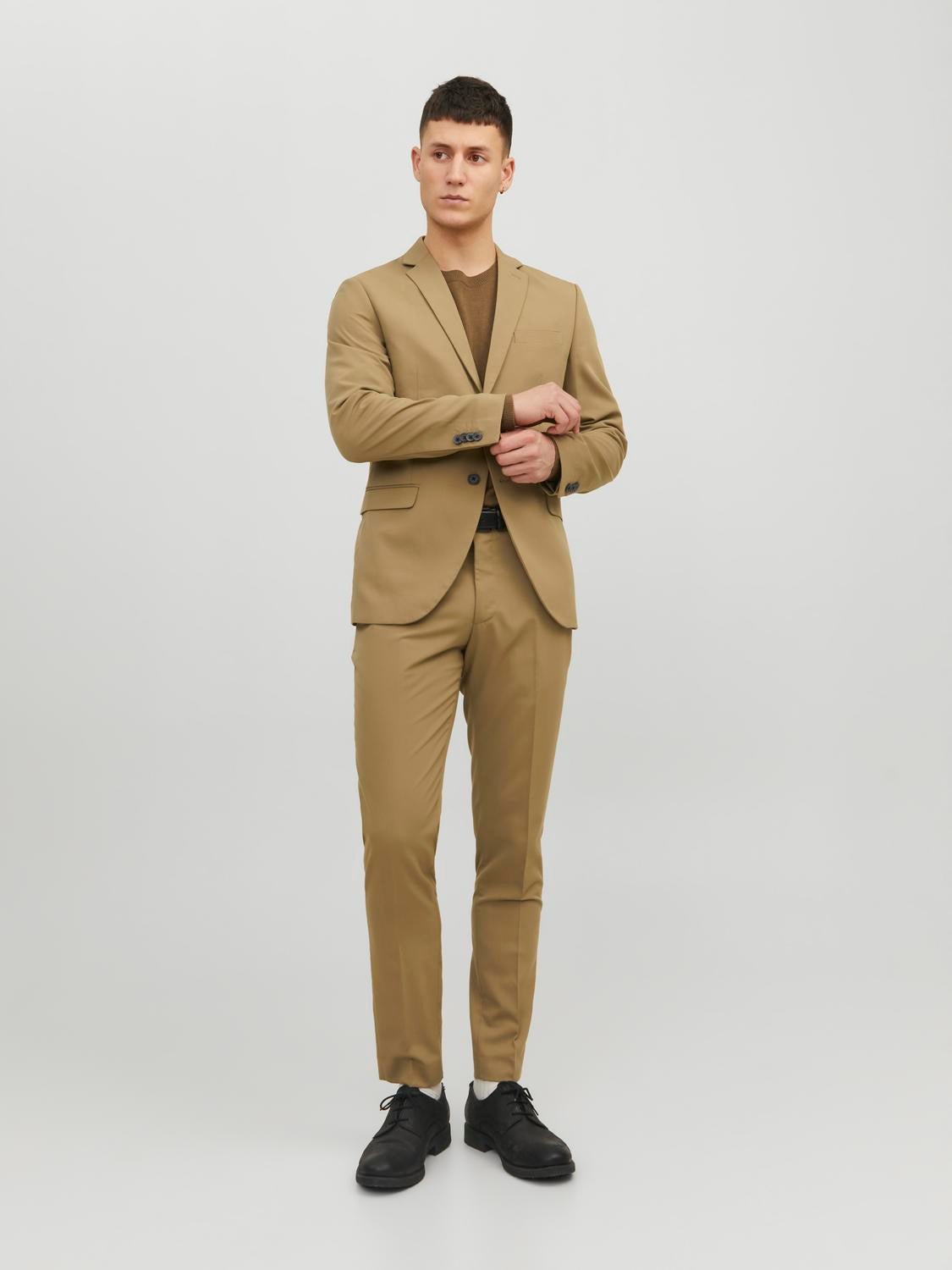 JPRFRANCO Super Slim Fit Blazer | Beige | Jack & Jones®