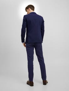 Jack & Jones JPRFRANCO Super Slim Fit Eleganckie spodnie -Medieval Blue - 12199893