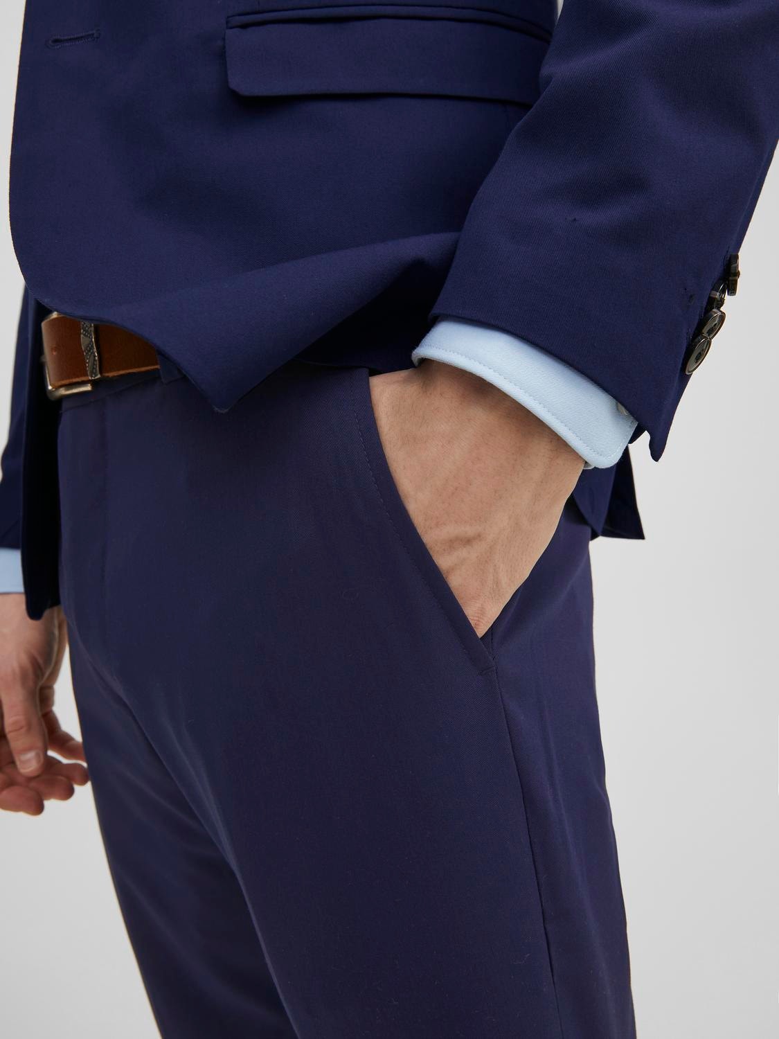 Jack & Jones JPRFRANCO Super Slim Fit Pantalon -Medieval Blue - 12199893
