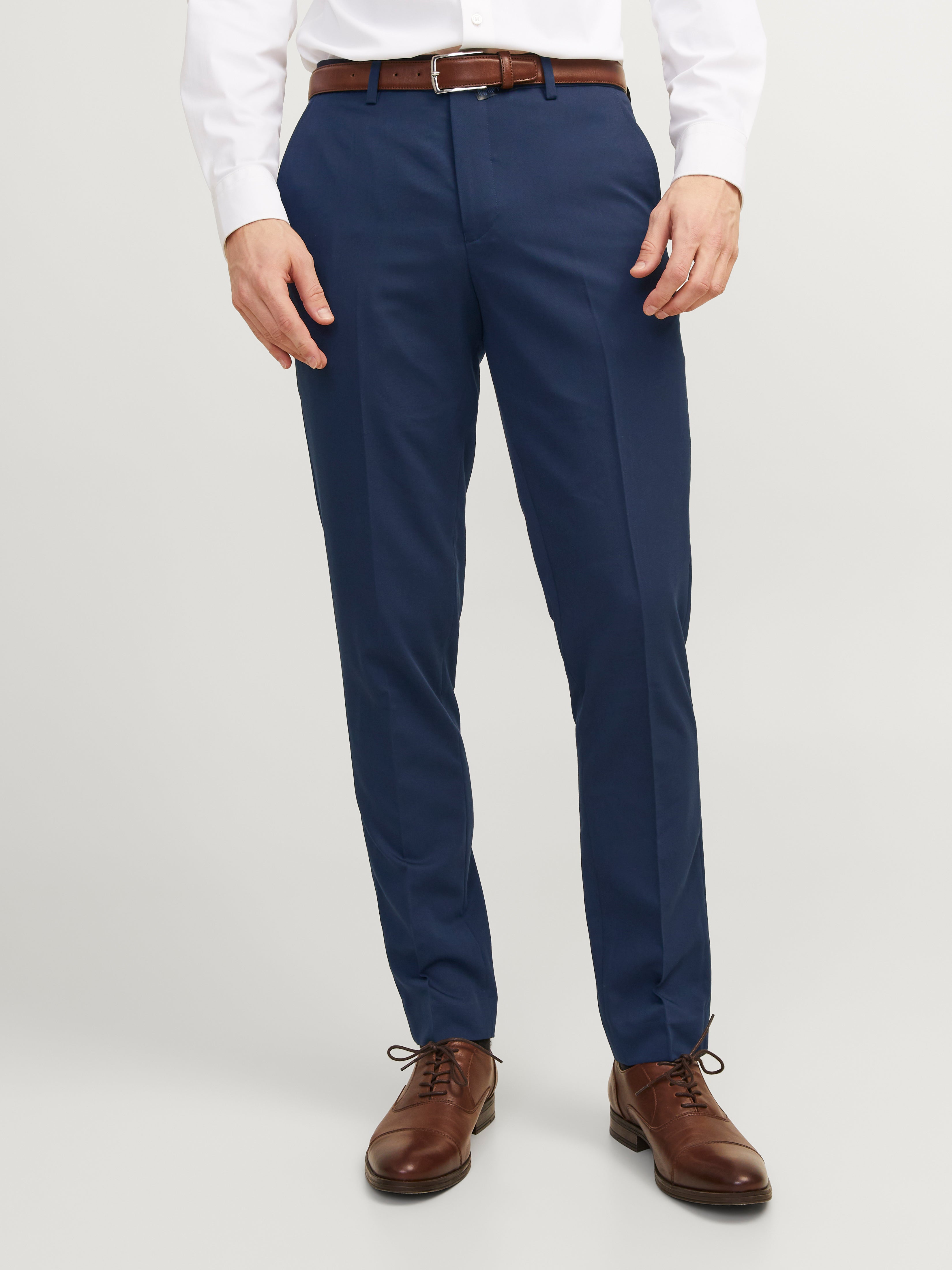 Taylor & Wright Albert Charcoal Tailored Fit Suit Trousers - Matalan