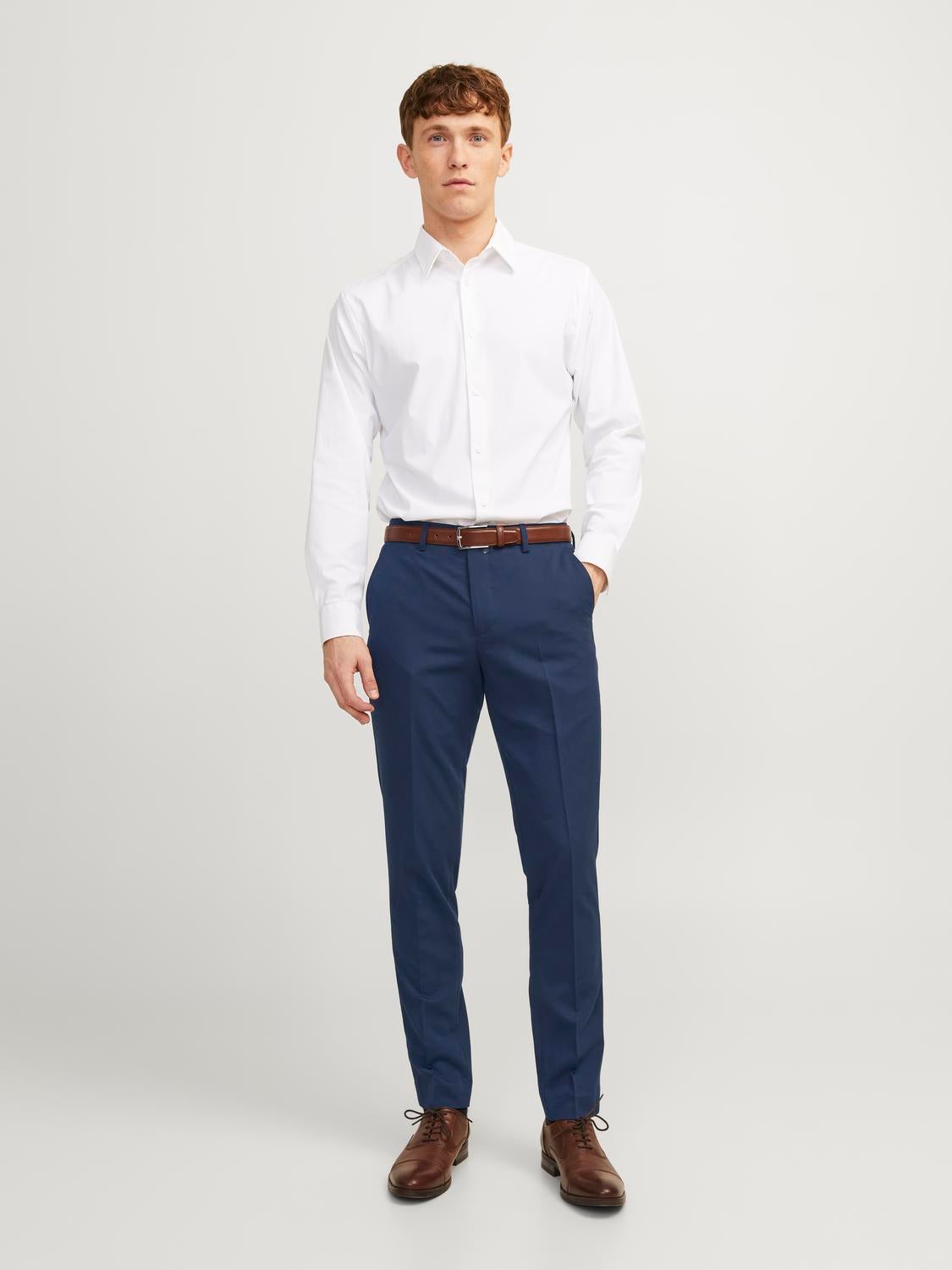 JPRFRANCO Super Slim Fit Eleganckie spodnie